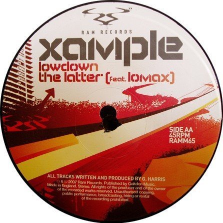 Xample – Lowdown / The Latter – Image 3