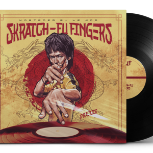 Skratch Fu Fingers Practice – Dj T-Kut – Vinyle Noir 12 Inch