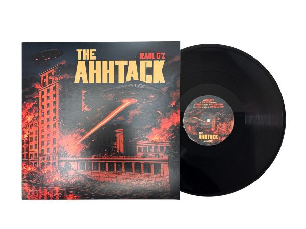 The Ahhtack – Album Vinyle de Raul G’z (Édition Limitée Scratch) black