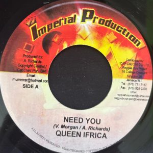 Queen Ifrica, The Chic – Need You / Call Him